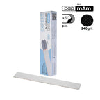 Staleks PRO papmam expert 22 straight nail files 240 grit ultra thin 50 pcs pack