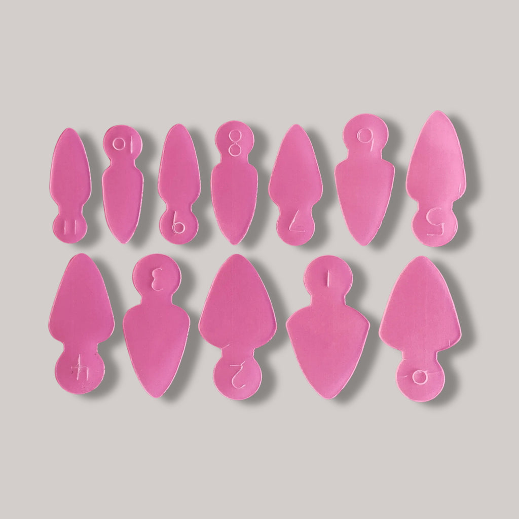 Jelly Gelly Silicone Pads for Dual Forms Shape Nr. 3.