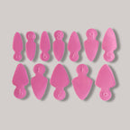 Jelly Gelly Silicone Pads for Dual Forms Shape Nr. 3.