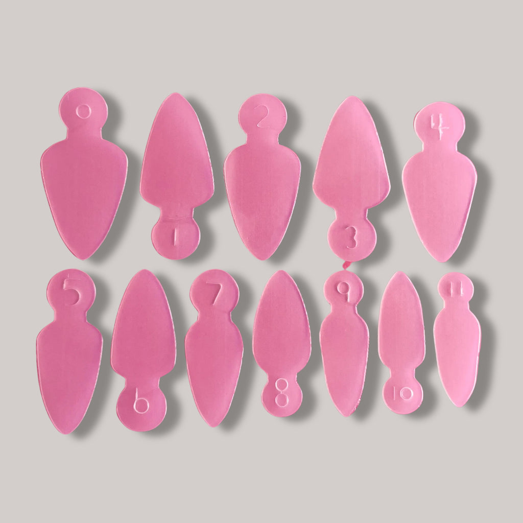 Jelly Gelly Silicone Pads for Dual Forms Shape Nr. 4.