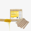 Wooden Wax Applicator Stick EXPERT – 100 birch wood waxing sticks, 114×10mm, eco-friendly and hygienic, ideal for precise wax application