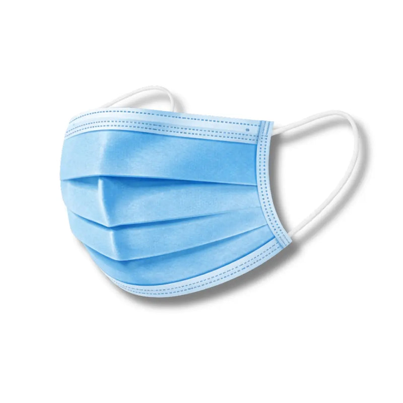 Face Masks Type IIR - 3-Layer Fluid Resistant (Blue)