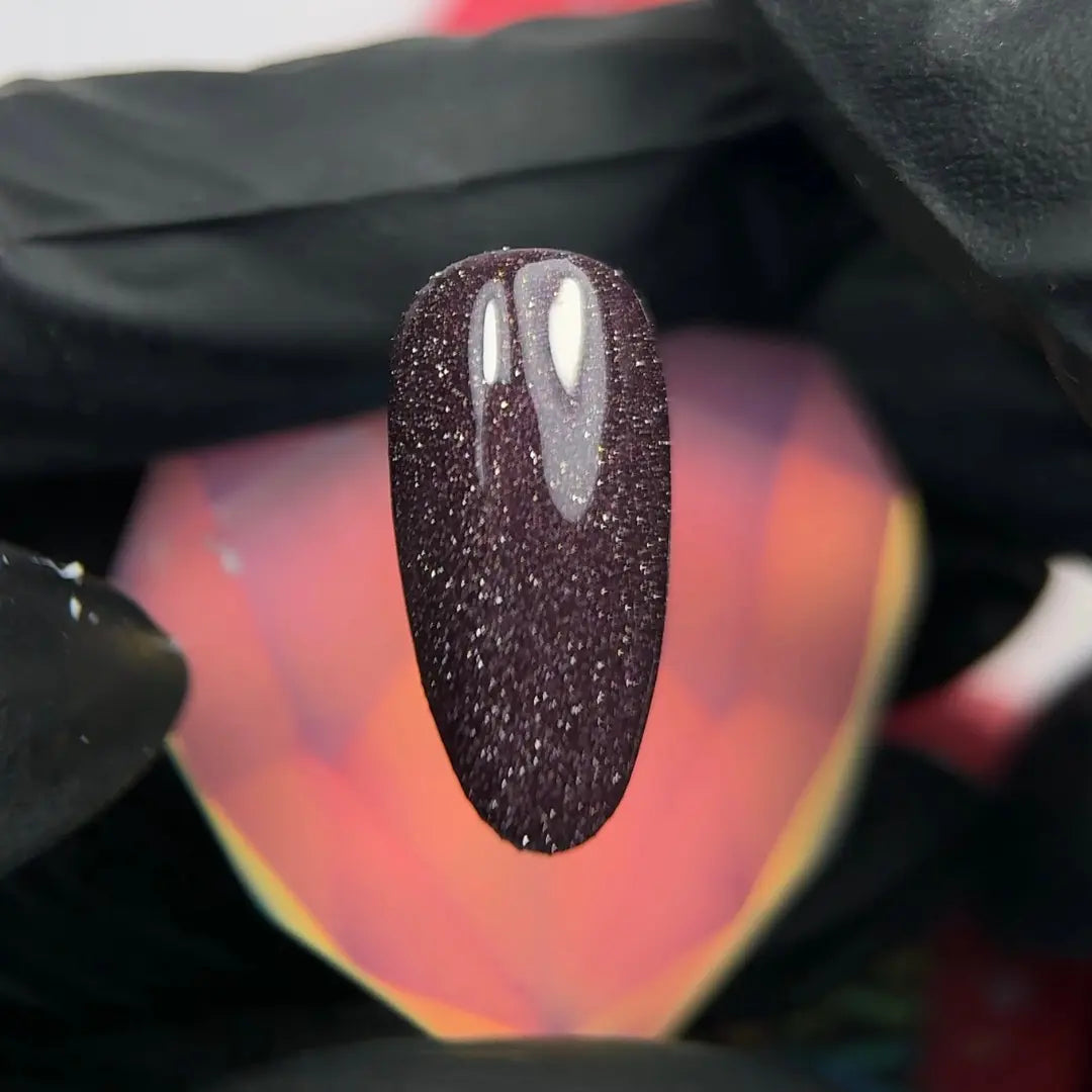 Jelly Gelly Flash Burgundy Reflective Burgundy Gel Polish – 12ml