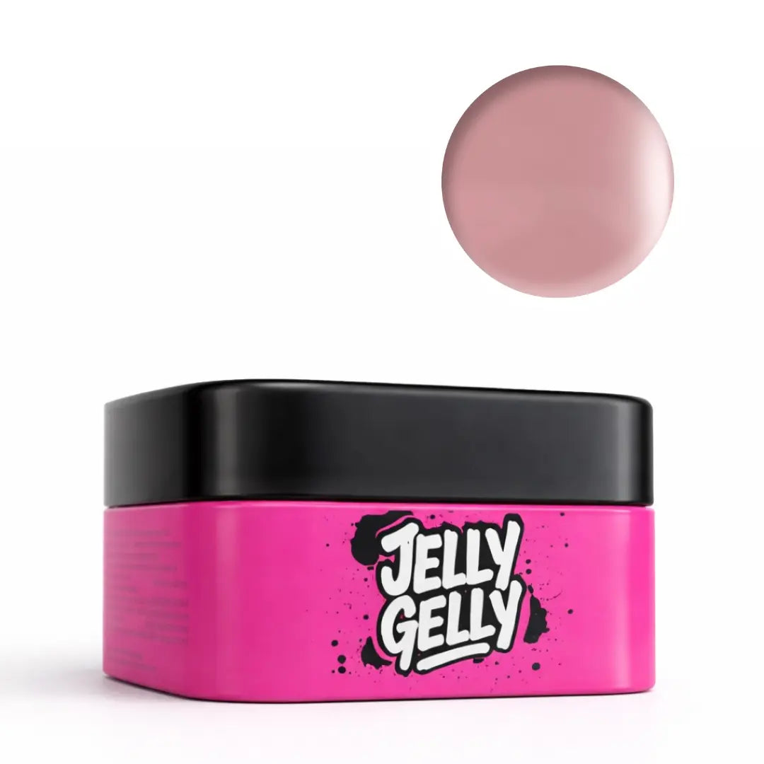 Jelly Gelly Self-Leveling Gel Fluffy Natural Rose – Builder Gel 40ml