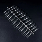 ATICA Gel Nail Tips – 240 pcs · Almond-shaped gel extension tips in 12 sizes for professional use.