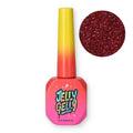 Jelly Gelly Glitter Sparkling Flame Red Gel Polish with Glitter – 12ml