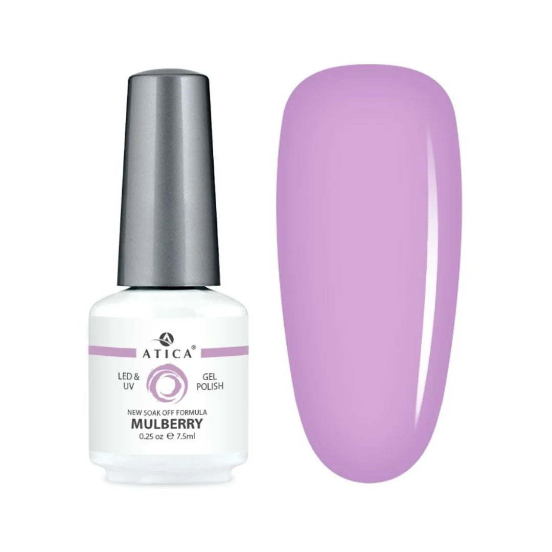 Atica Gel Polish – Mulberry GPM149 7.5ml Pastel Lilac Gel Polish