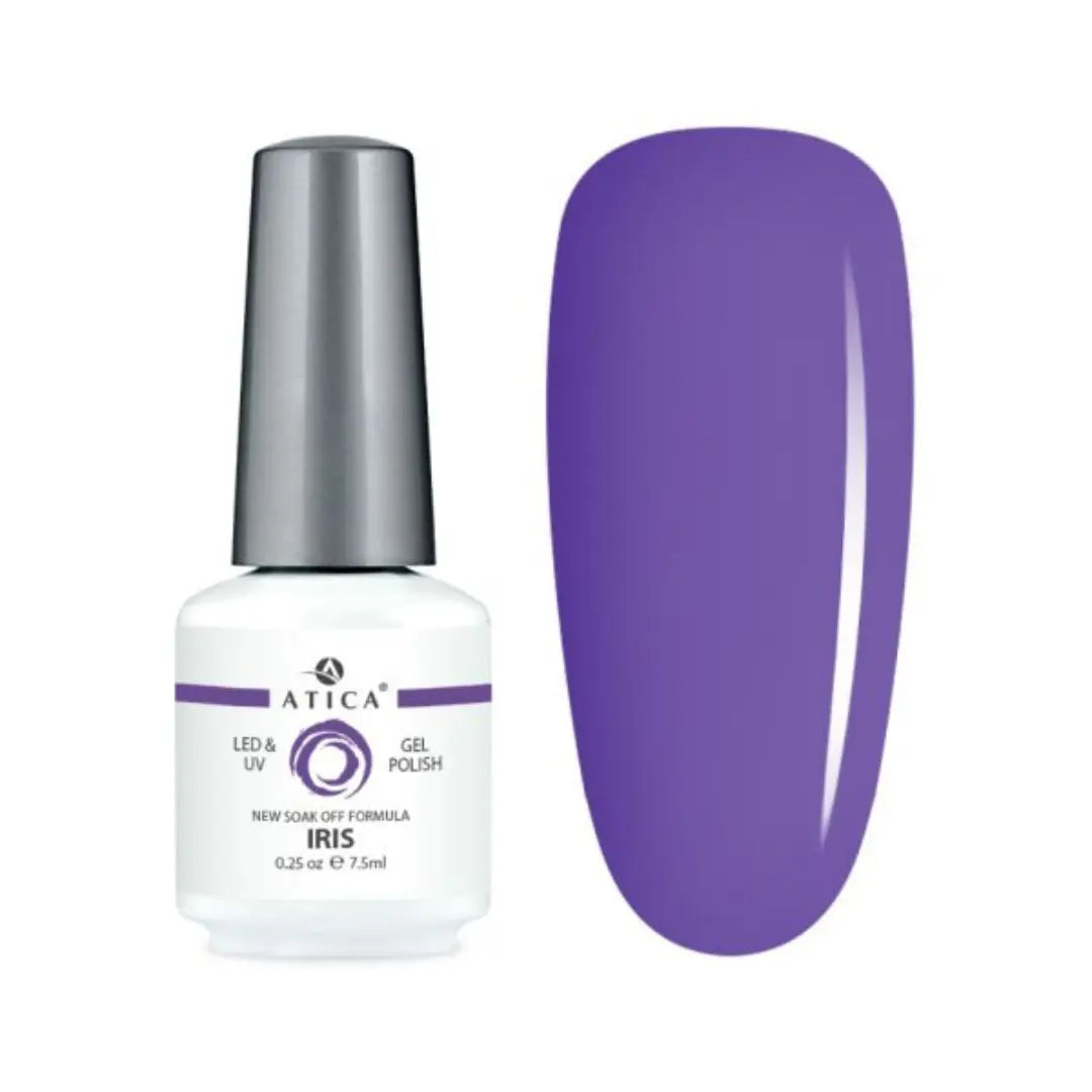 Atica Gel Polish Iris GPM21 Lavender Violet 7.5ml