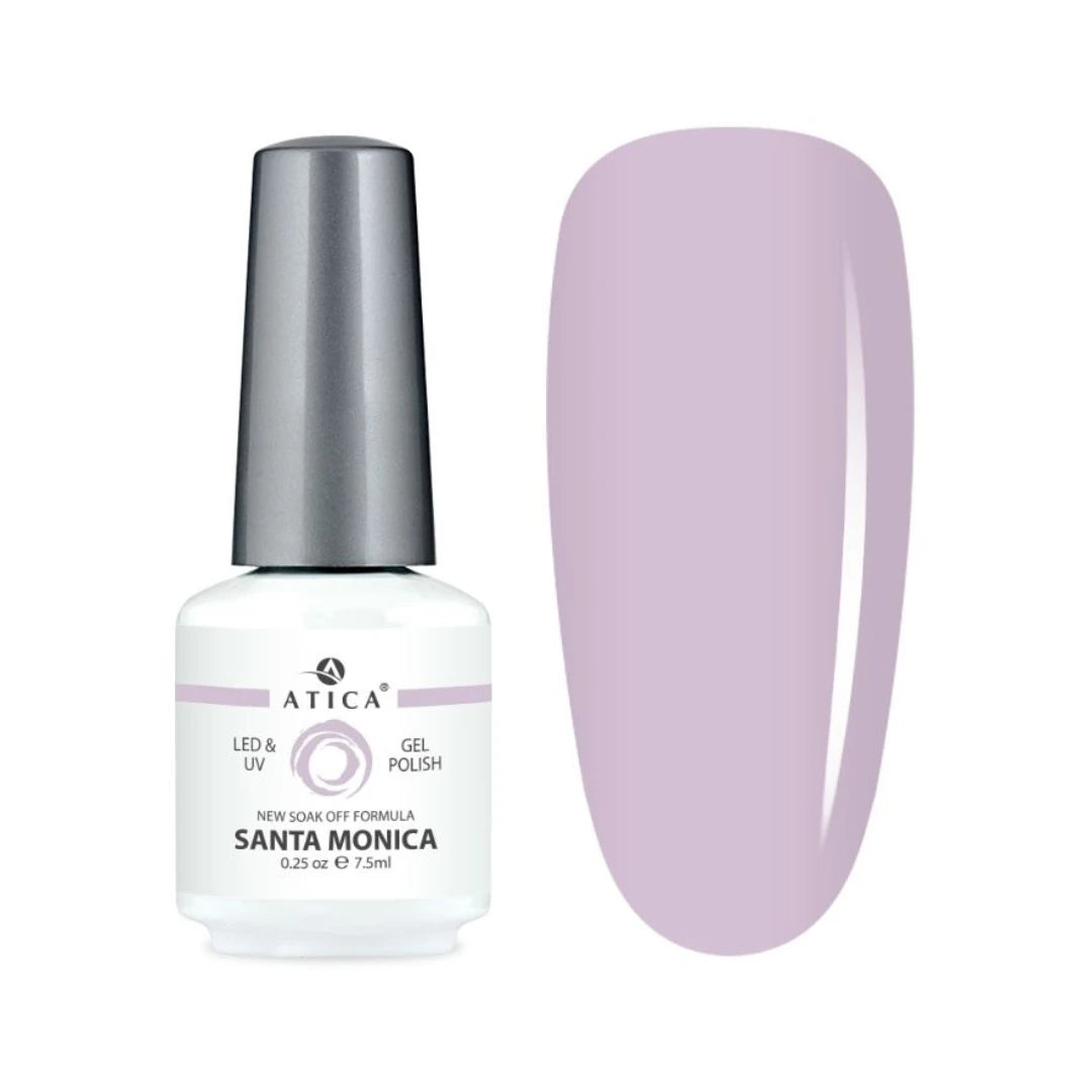 Atica Gel Polish SANTA MONICA – Pastel Lavender Shade 7.5ml