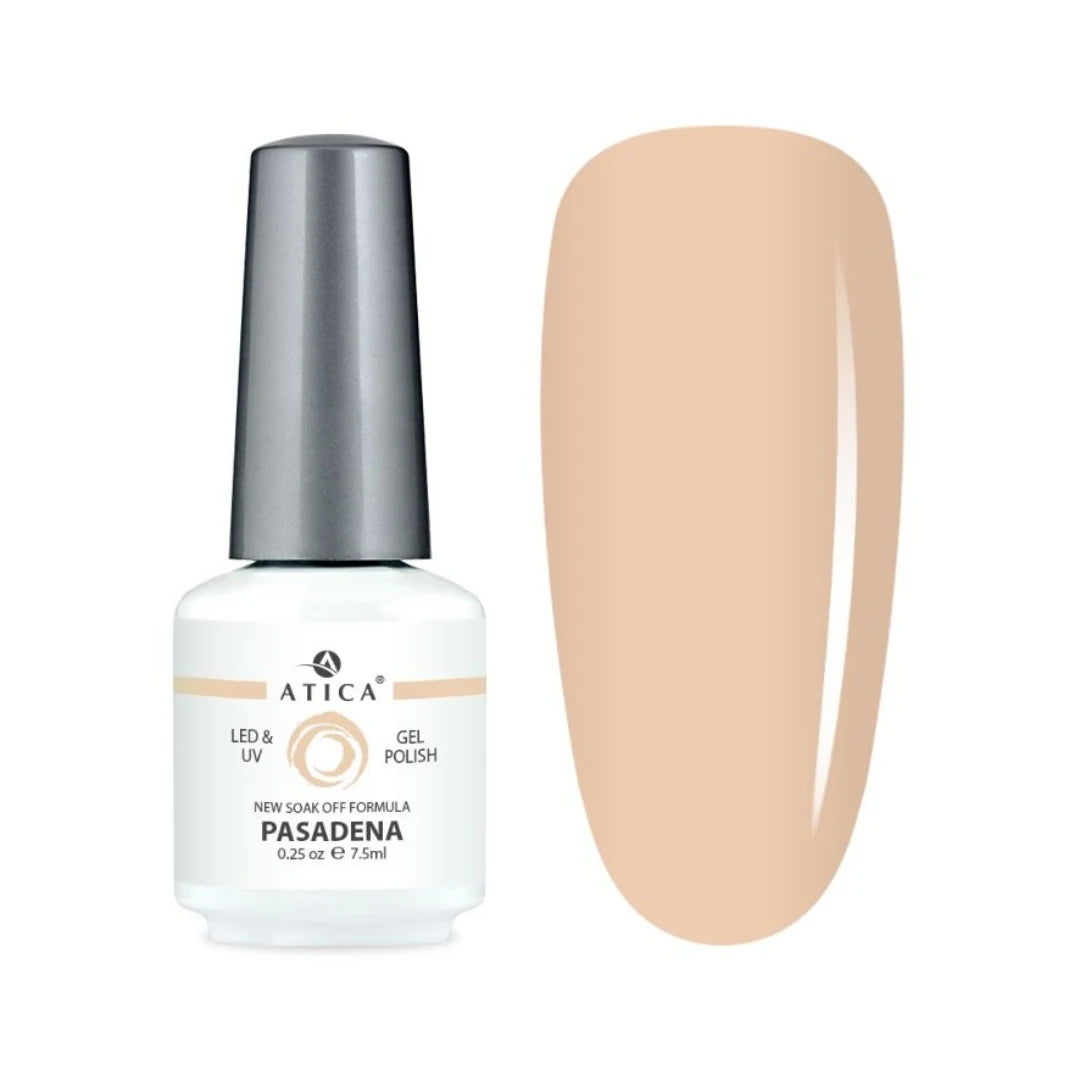 Atica Gel Polish PASADENA – Warm Nude Beige Shade 7.5ml