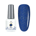 Atica Gel Polish Rime – Royal Blue with Gold Glitter 7.5ml