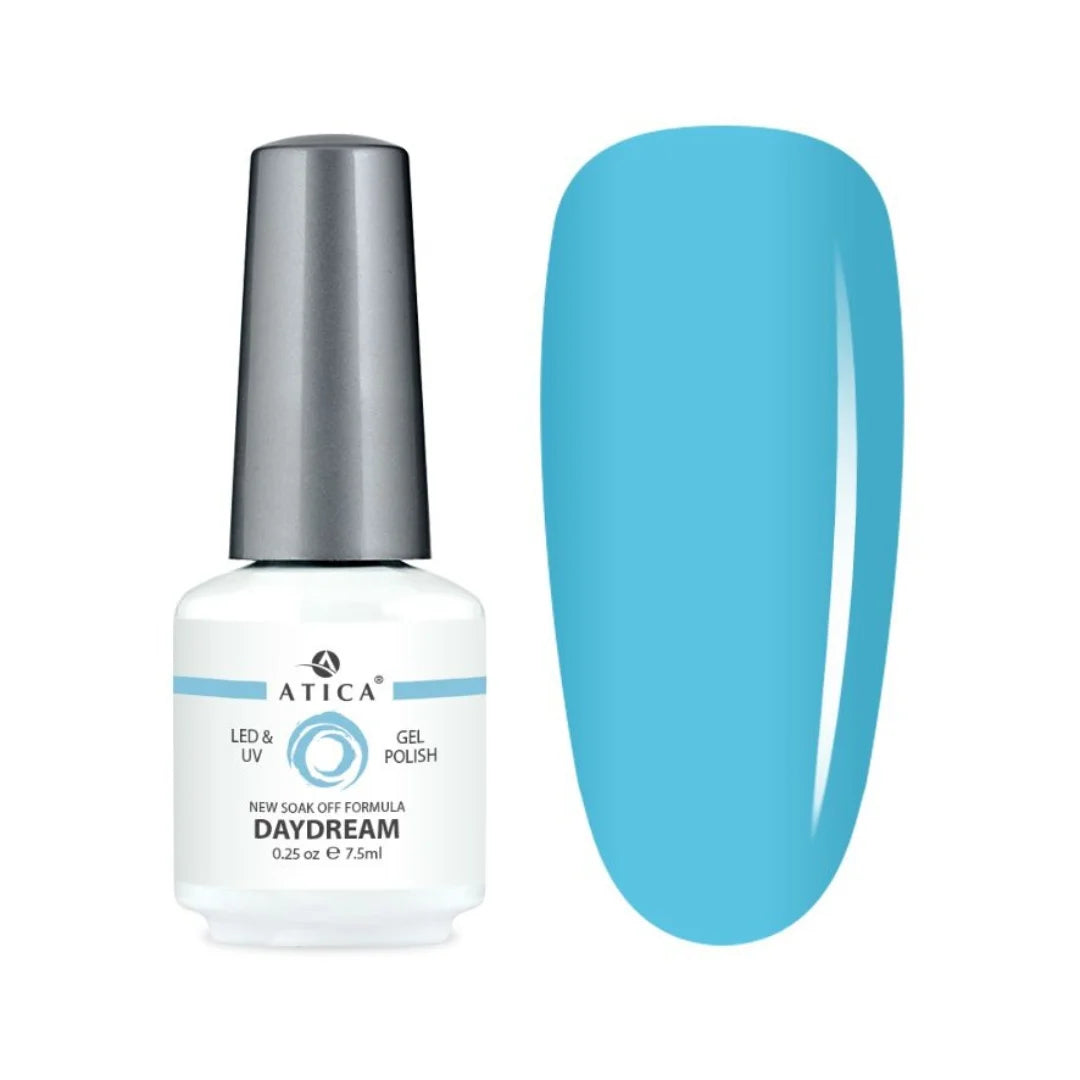 Atica Gel Polish Daydream – Bright Sky Blue 7.5ml