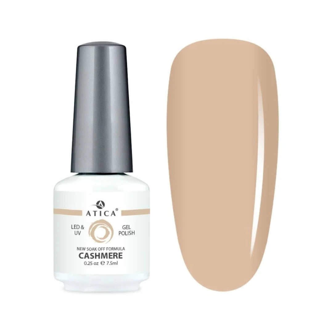 Atica Gel Polish Cashmere – Soft Beige Nude 7.5ml
