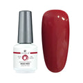 Atica Gel Polish – Mad Red 7.5ml deep wine red gel polish swatch