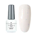 Atica Gel Polish – Vibrant 7.5ml milky white shimmering gel polish swatch