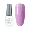Atica Gel Polish – Lucky 7.5ml lavender shimmering gel polish swatch