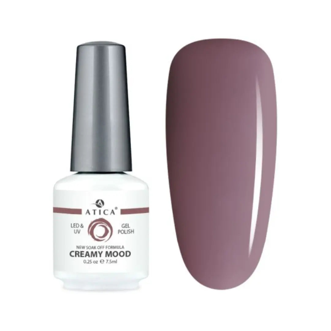 Atica Gel Polish Creamy Mood GPM31 – Mauve Creamy Gel Polish 7.5ml
