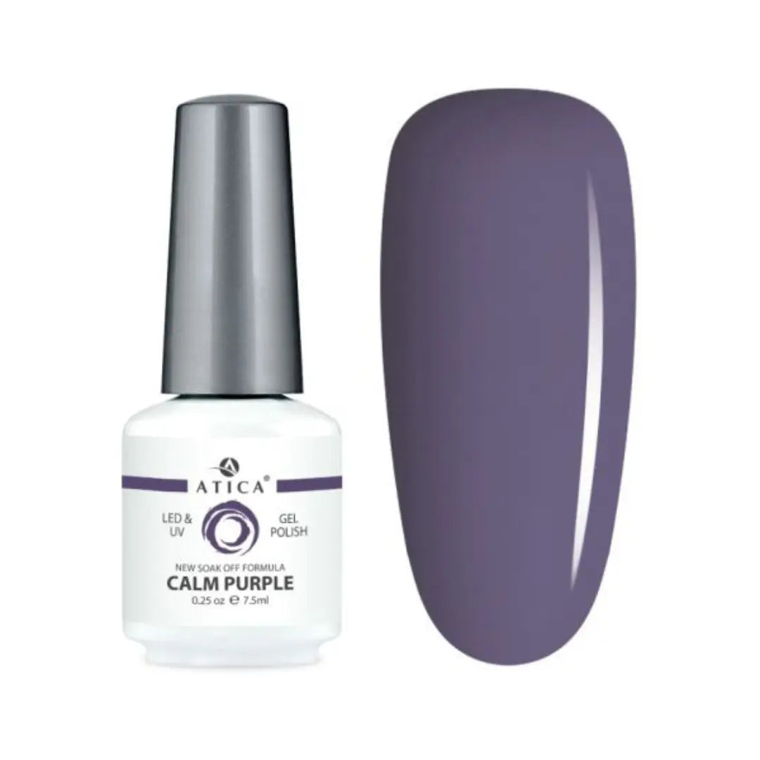 Atica Gel Polish Calm Purple GPM34 – Calm Purple Gel Polish 7.5ml