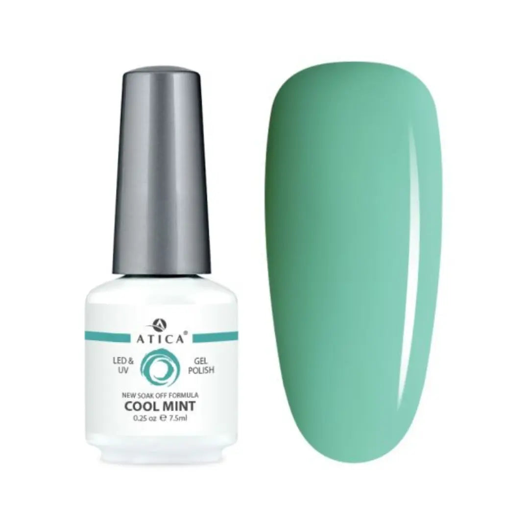 Atica Gel Polish Cool Mint GPM37 – Mint Green Gel Polish 7.5ml