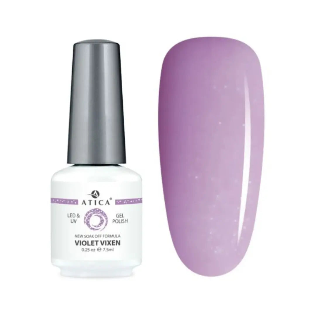 Atica Gel Polish Violet Vixen GPM45 – Violet Lilac Gel Polish 7.5ml