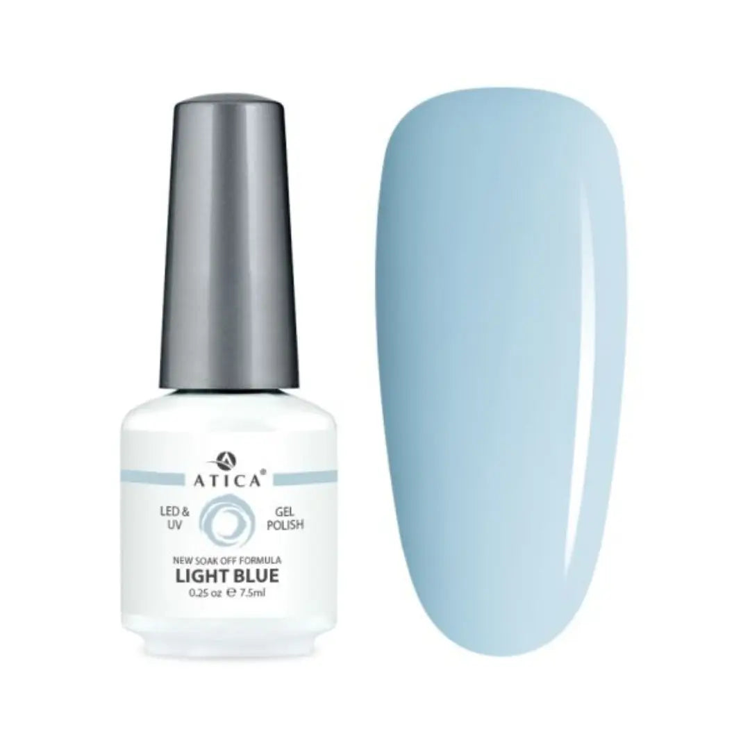 Atica Gel Polish Light Blue GPM56 7.5ml – Soft Pastel Blue