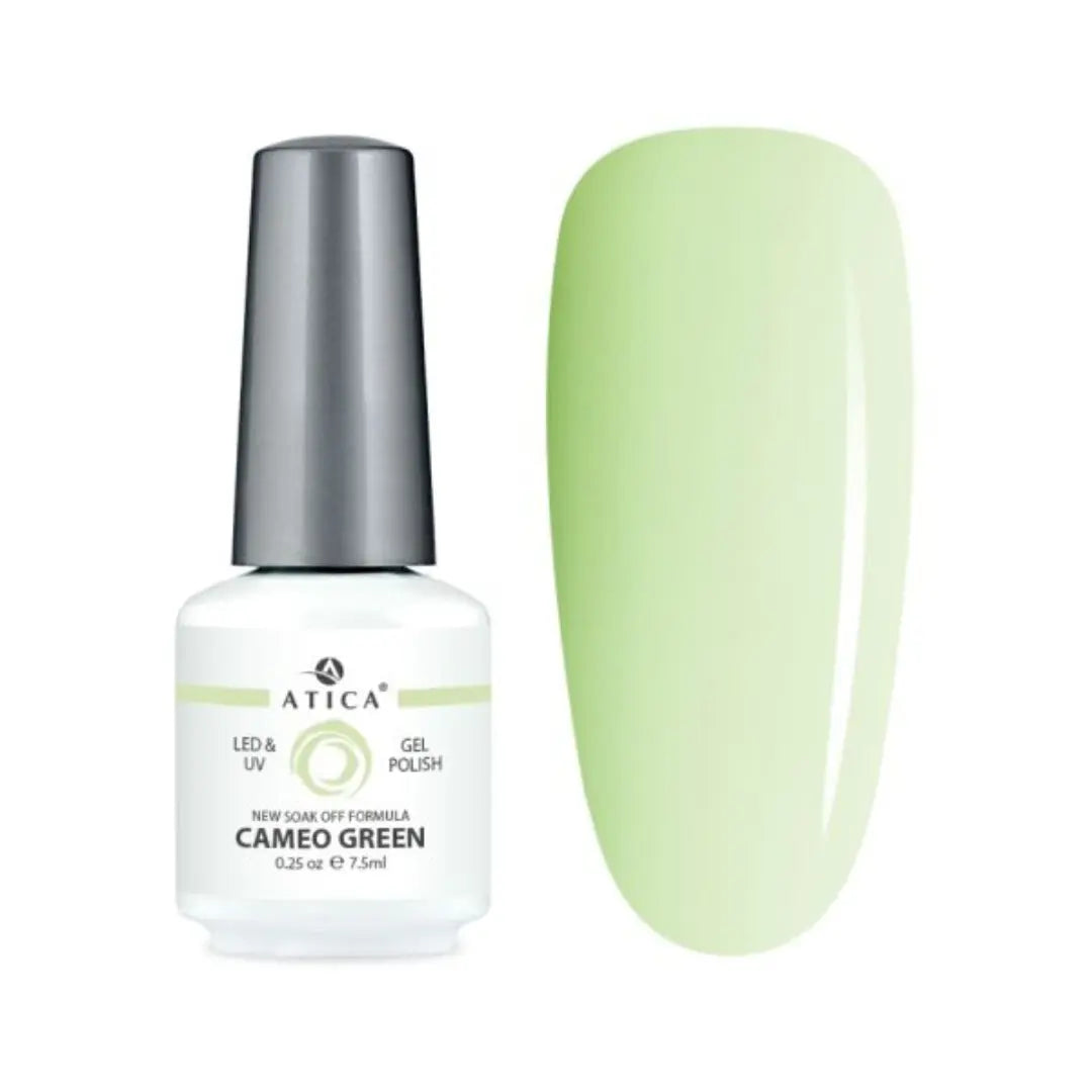 Atica Gel Polish Cameo Green GPM57 7.5ml – Light Pastel Green