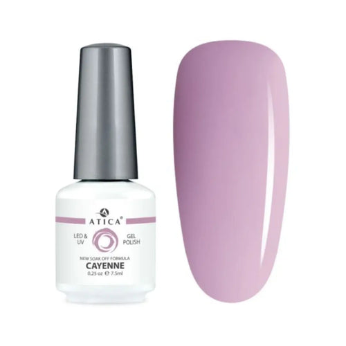 Atica Gel Polish Cayenne GPM60 7.5ml – Soft Muted Mauve