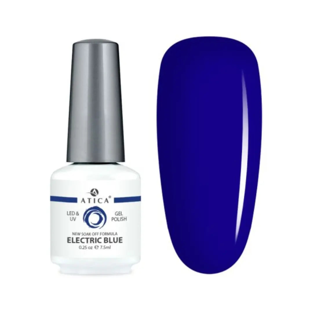 Atica Gel Polish Electric Blue GPM64 7.5ml – Deep Electric Blue