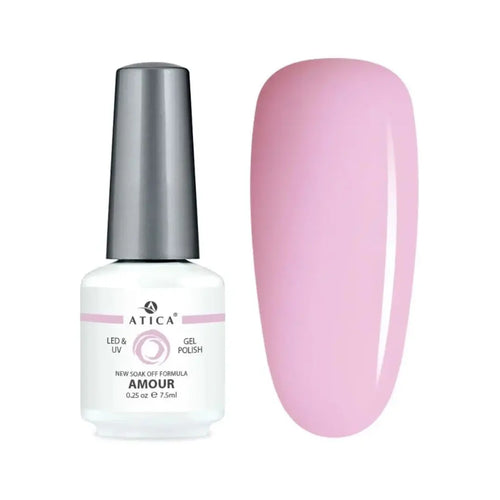 Atica Gel Polish Amour GPM80 – Soft Pink Shade 7.5ml