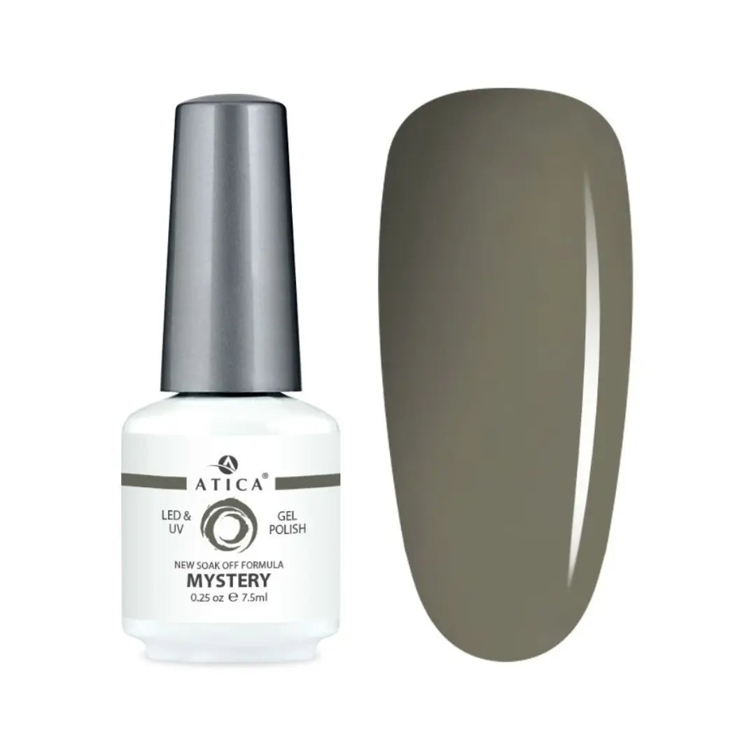 Atica Gel Polish Mystery GPM83 – Deep Khaki Shade 7.5ml