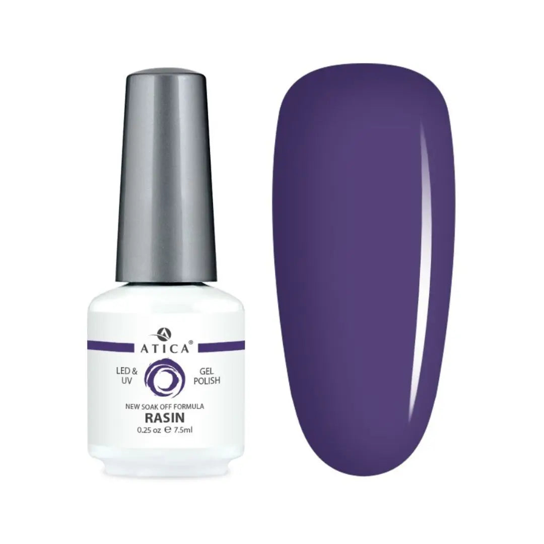 Atica Gel Polish – Rasin GPM96 7.5ml Deep Purple Gel Polish