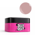 JellyGelly Hard Fiber Base Coat Rosy Pink with Vitamins 40ml bottle