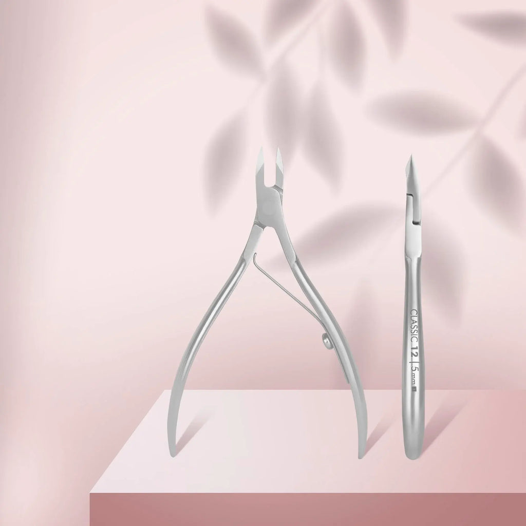 Ergonomic manicure and pedicure nippers with precise cutting edges and medical-grade stainless steel for long-lasting sharpness and comfort