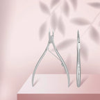 Ergonomic manicure and pedicure nippers with precise cutting edges and medical-grade stainless steel for long-lasting sharpness and comfort
