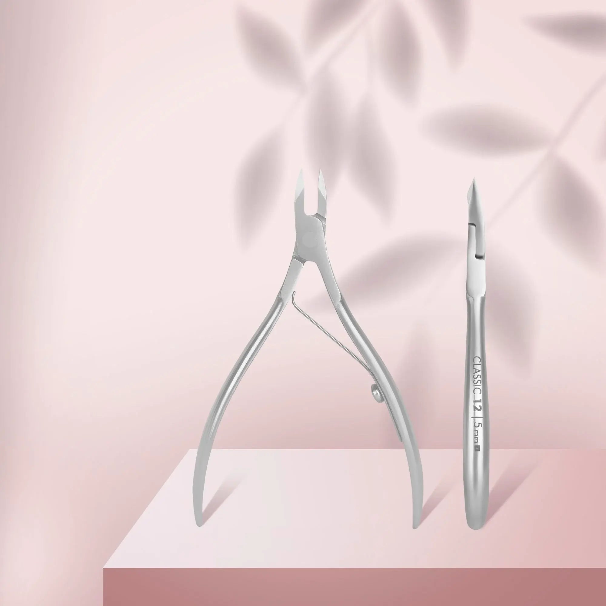 Ergonomic manicure and pedicure nippers with precise cutting edges and medical-grade stainless steel for long-lasting sharpness and comfort