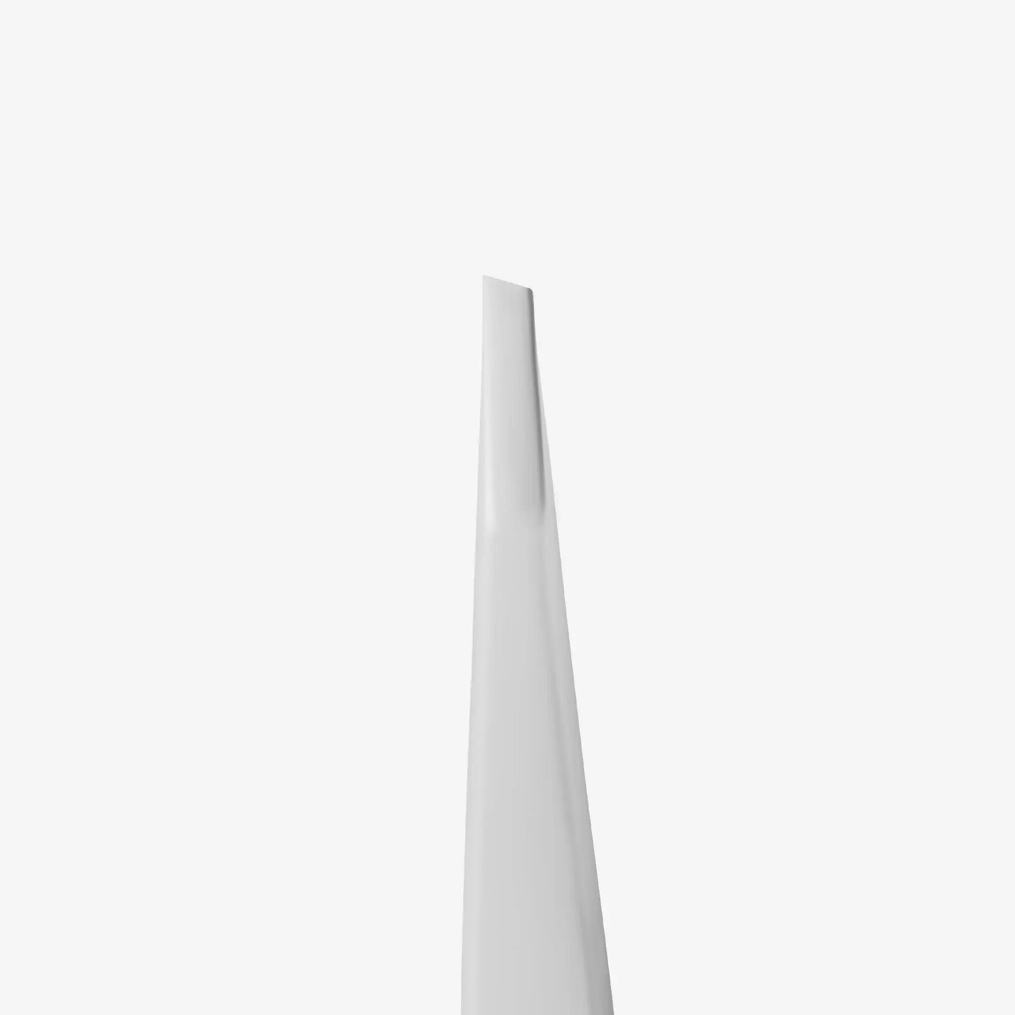 EXPERT 10 TYPE 4 professional eyebrow tweezers – narrow beveled edges for precise shaping. Stainless steel with a satin matte finish.