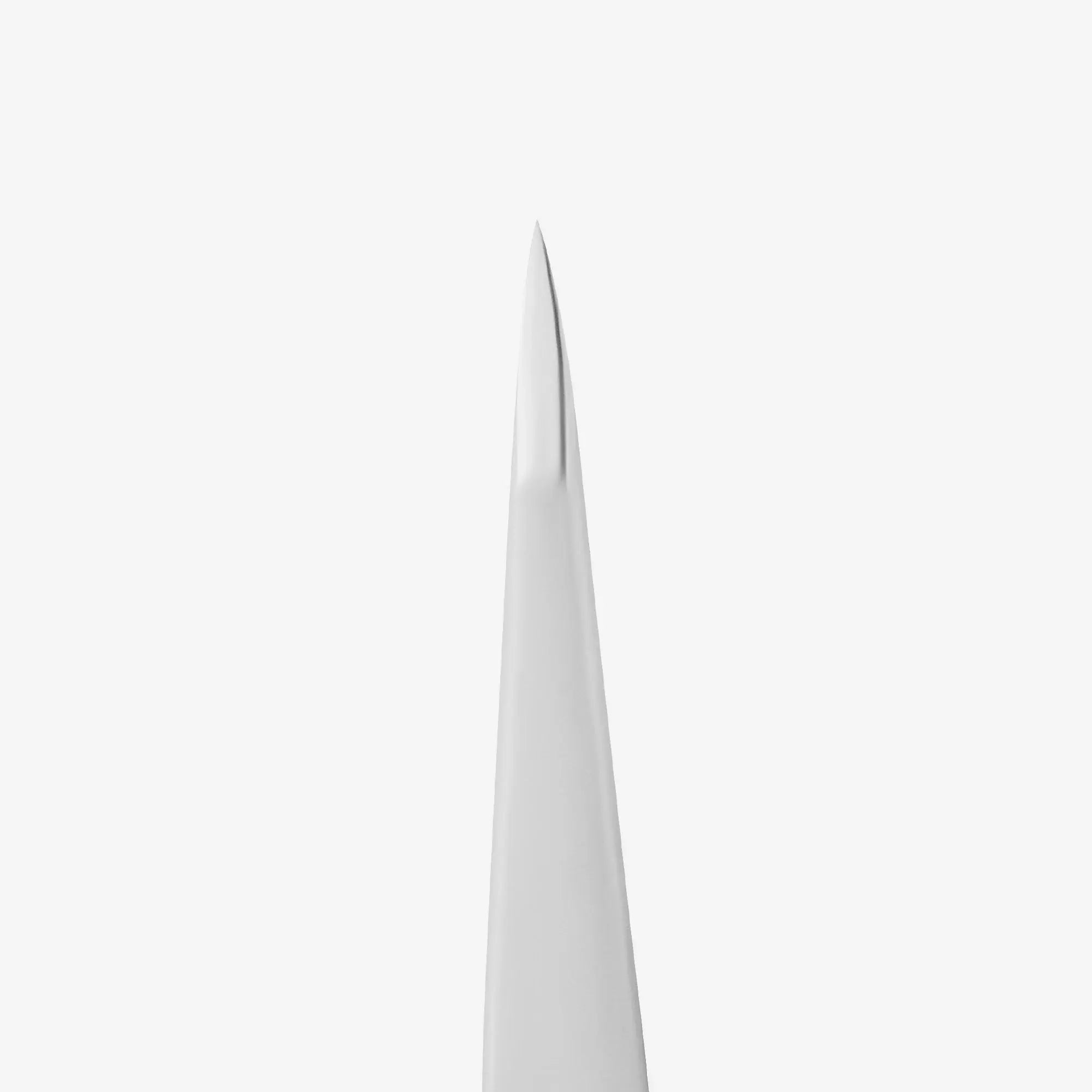 EXPERT 10 TYPE 5 professional eyebrow tweezers – pointed edges for precise shaping and ingrown hair removal. Stainless steel with a satin matte finish.