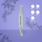 Crescent Mineral Nail File EXPERT 40, 180/240 grit, 25 pcs, designed for manicure and pedicure, with a flexible base and Expert White abrasive.