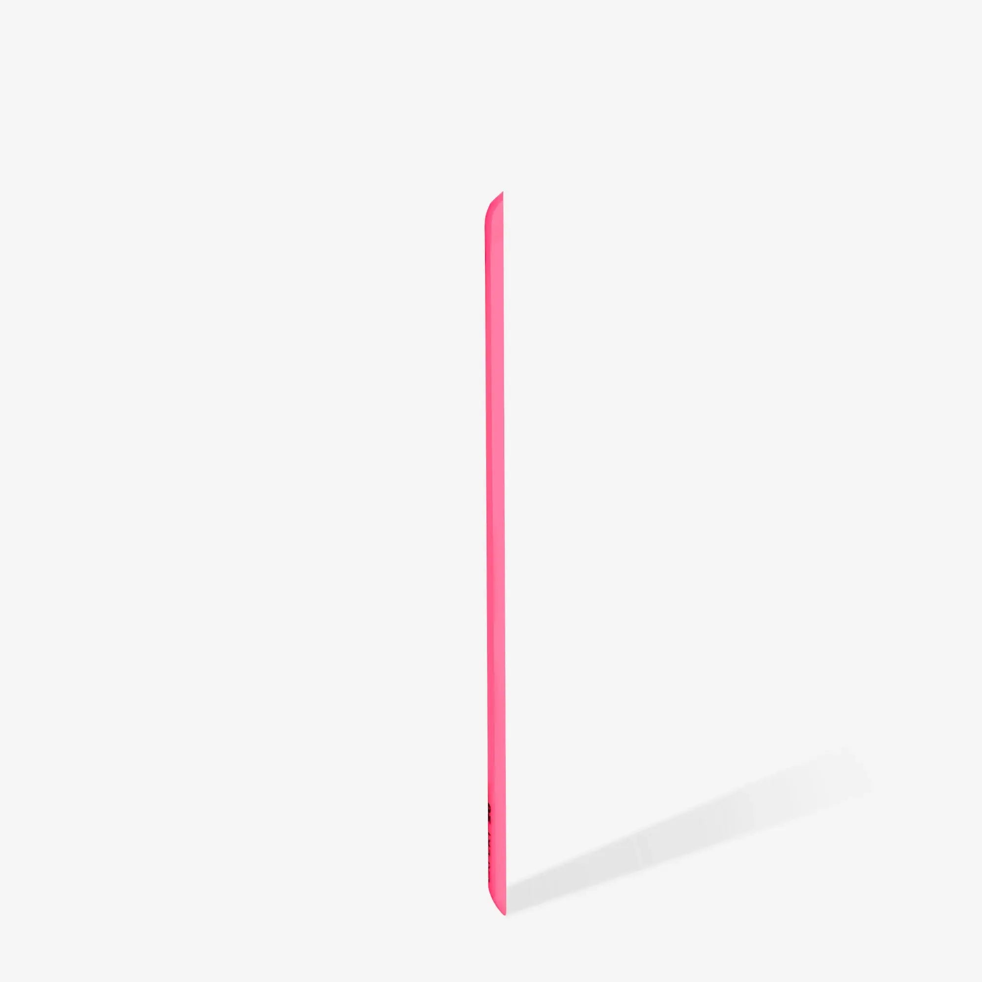 Professional plastic nail file base with a dual-sided design for precise nail care.