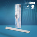 50-pack white disposable nail files with clog-resistant abrasive for smooth results.