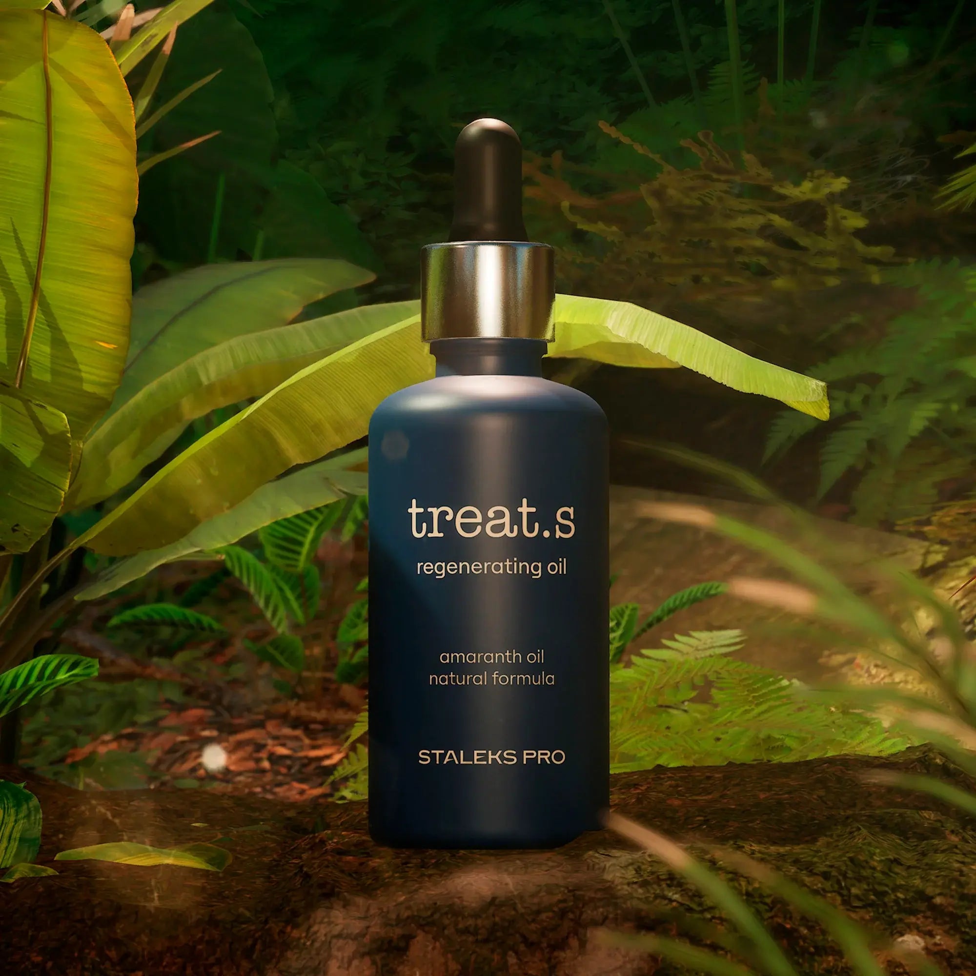 Skin Regenerating Oil Treatment – 30 ml with vitamins A & E for deep hydration and nourishment.