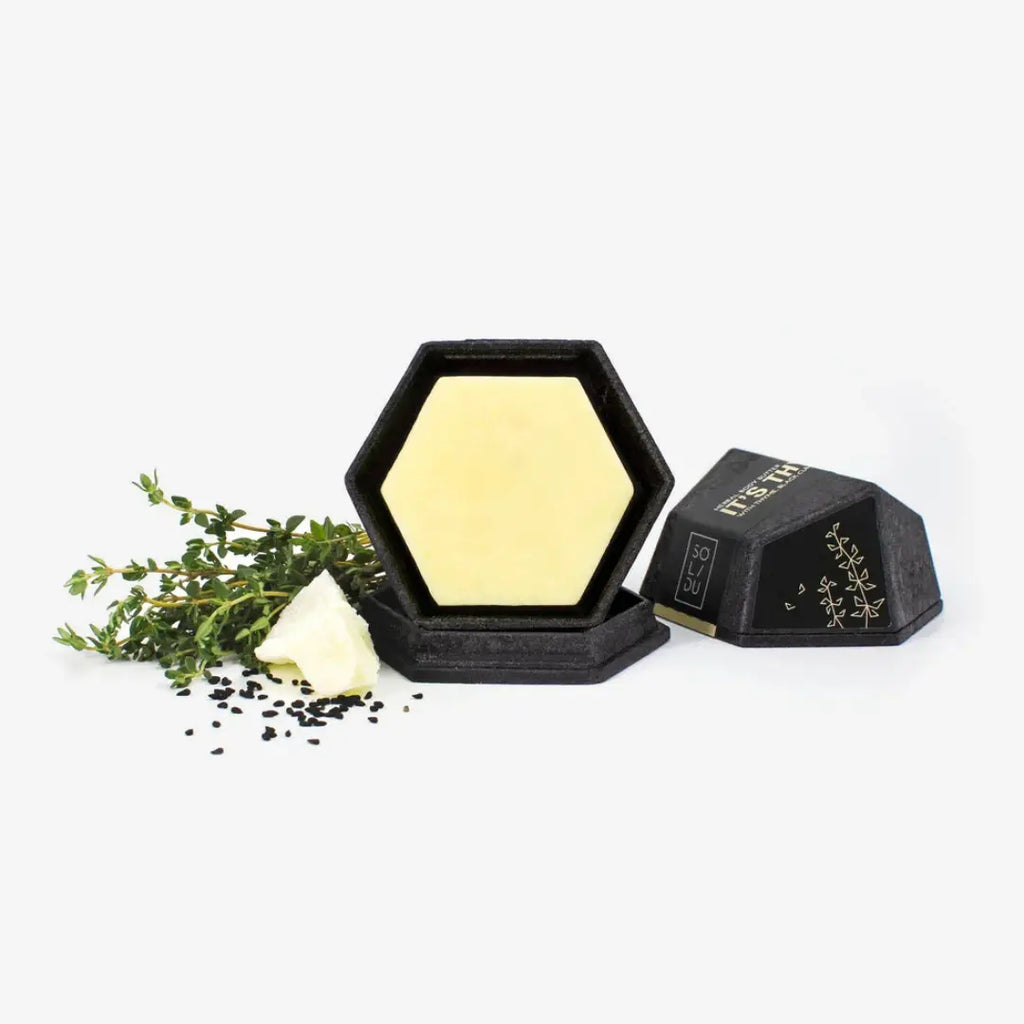 SOLIDU IT’S THYME solid body butter – nourishing herbal bar for dry skin, 50g