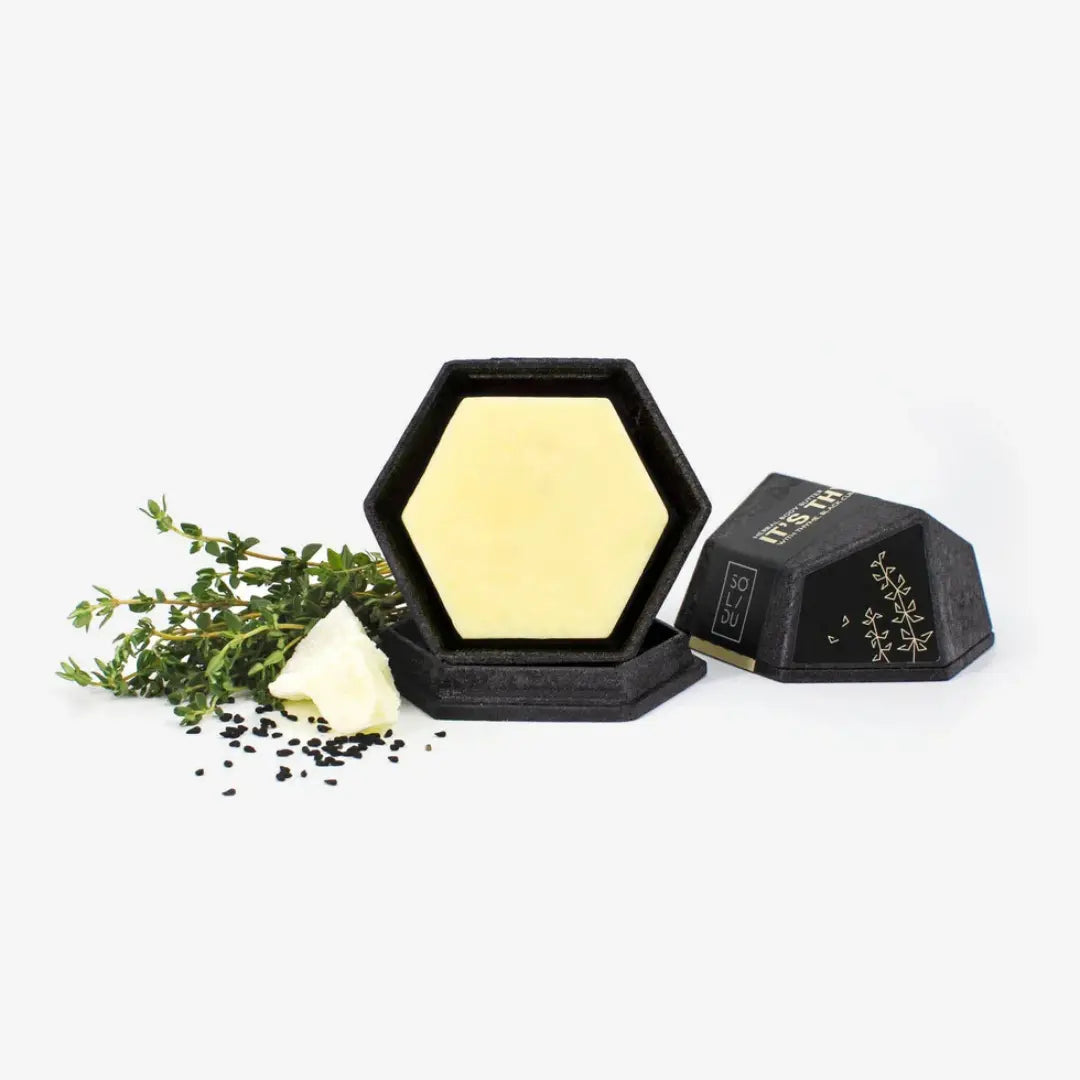 SOLIDU IT’S THYME solid body butter – nourishing herbal bar for dry skin, 50g