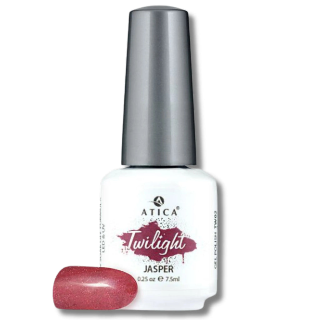 Gel Polish Jasper TW02 8 ml – luminous gel polish with deep Jasper glow