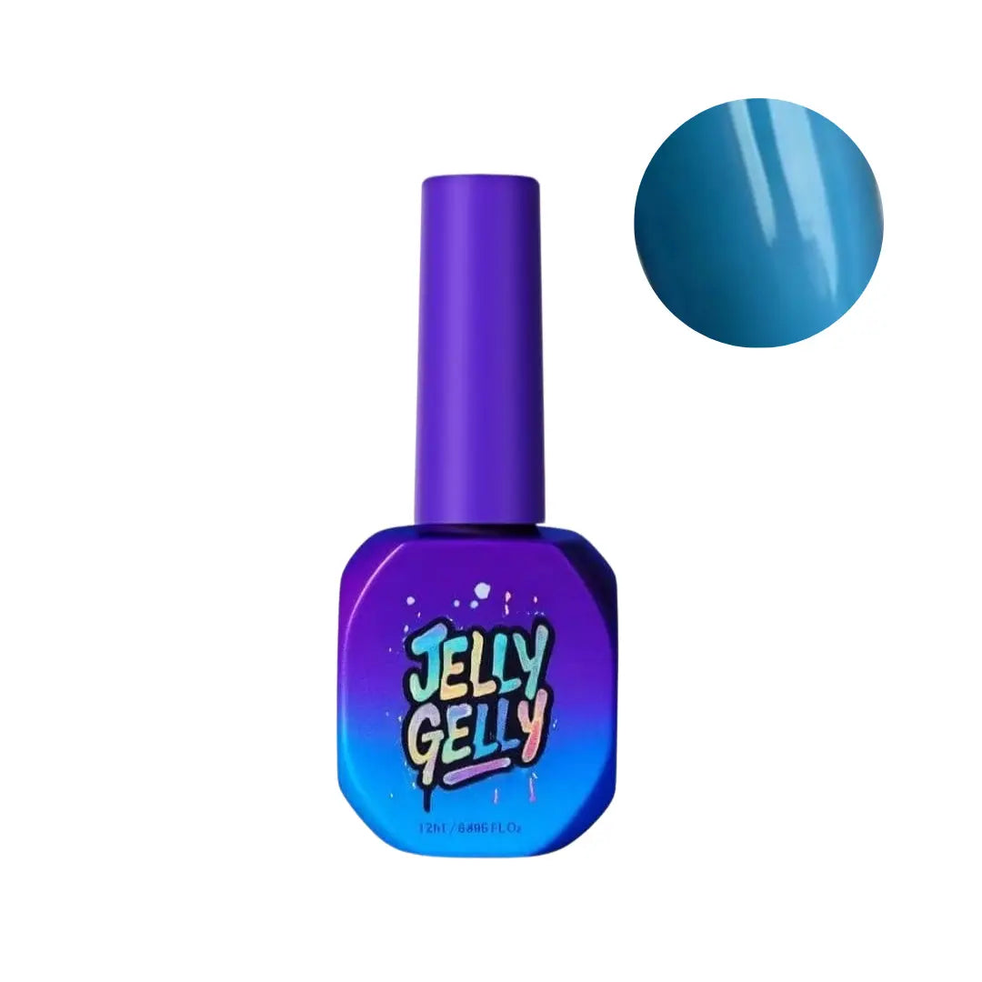 Jelly Gelly gel polish blue rocket 12ml bottle