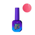 Jelly Gelly Gel Polish Coral Crush 12ml bottle, HEMA-free vivid coral gel polish