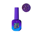 Jelly Gelly Gel Polish Cosmic Orchid 12ml bottle, HEMA-free vivid purple orchid gel polish