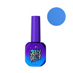 Jelly Gelly Gel Polish Sky Sorbet 12ml bottle, HEMA-free soft sky blue gel polish