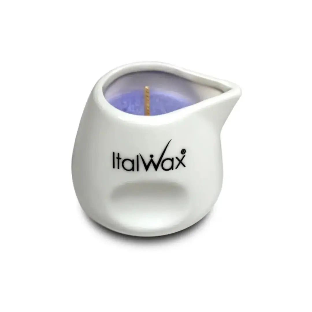 Vanira Aromatic Candle with lavender fragrance, perfect for relaxation and skin care, made from natural oils.