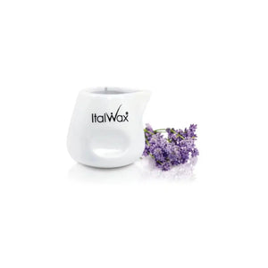 Vanira Aromatic Candle with lavender fragrance, perfect for relaxation and skin care, made from natural oils.